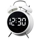 wakee-retro-led-alarm-clock-with-twin-bells-extra-loud-battery-powered-clock-for-heavy-sleepers-stylish-wake-ups-desk-or-bedroom-decor