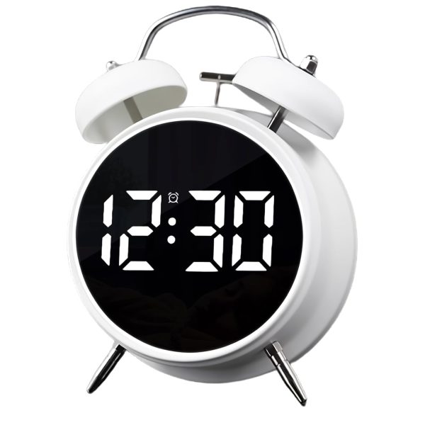 wakee-retro-led-alarm-clock-with-twin-bells-extra-loud-battery-powered-clock-for-heavy-sleepers-stylish-wake-ups-desk-or-bedroom-decor