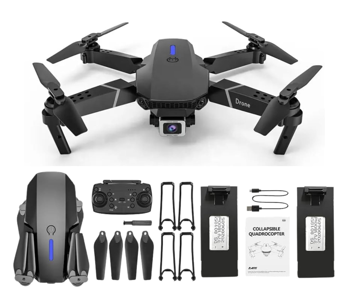 skymaster-e88-pro-4k-dual-camera-foldable-drone