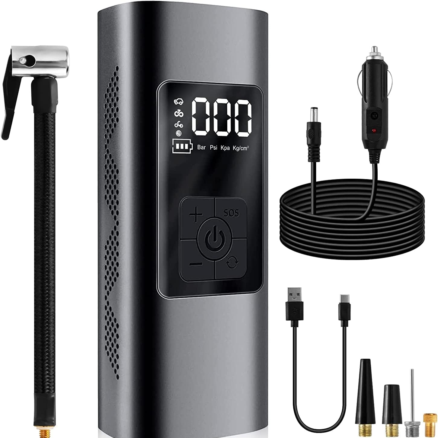 inflato-portable-tire-inflator-power-bank-150psi-air-pump-with-digital-gauge-led-light-heat-dissipation-8000mah-battery-for-bikes-cars-emergencies