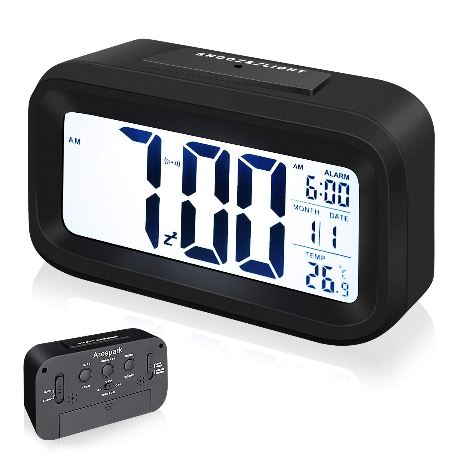 snoozy-lcd-digital-alarm-clock-with-multifunction-display-large-screen-desk-travel-clock-with-snooze-date-temperature-night-light
