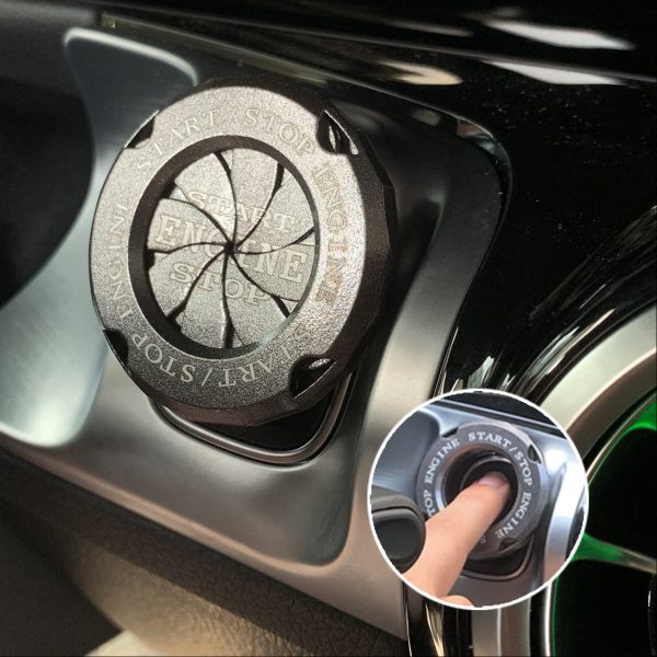 ignitron-engine-start-stop-button-cover-with-zinc-alloy-rotary-ring-stylish-ignition-protector-for-cars-suvs-motorcycles-tungsten-gold-finish