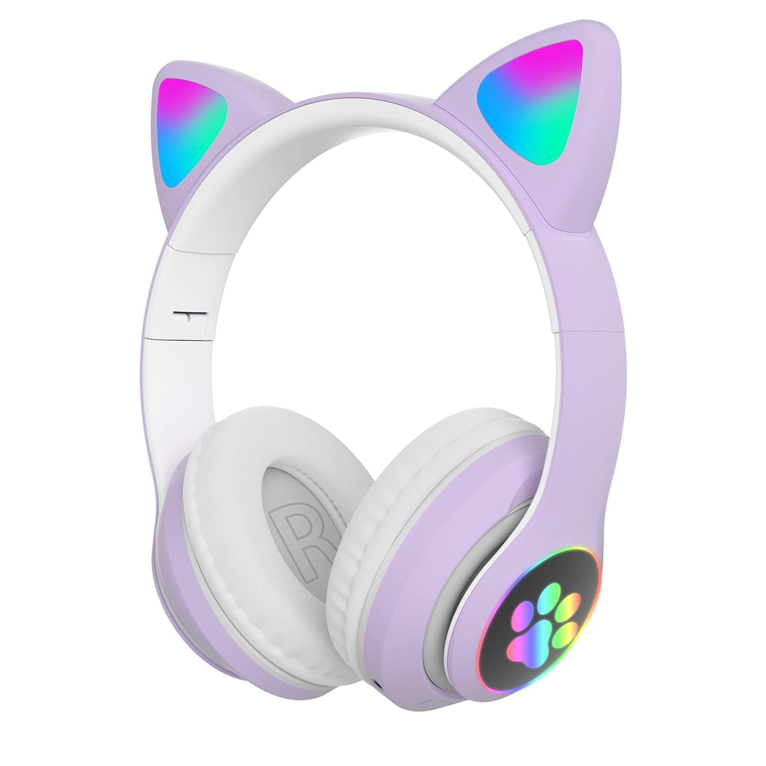 purrstar-cat-ear-bluetooth-headphones-with-led-lights-mic-wireless-over-ear-headphones-with-microphone-cute-kitty-design-for-music-gaming-assorted-colour