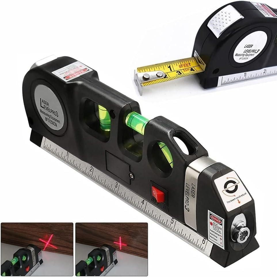 metrix-4-in-1-multipurpose-laser-spirit-level-with-8ft-measuring-tape-built-in-bubble-level-metric-imperial-ruler-for-picture-hanging-diy-projects